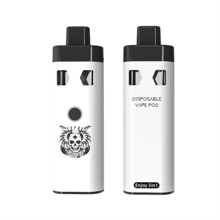 Move The Mouth Tip To Switch Flavors Disposable Vape Device For Live Resin Oil