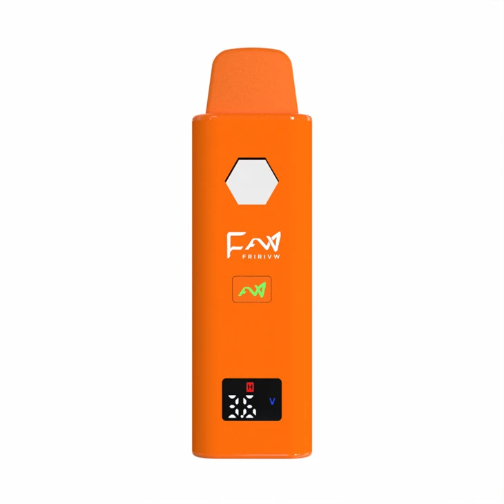 2ml Empty Preheat Function CBD Disposable Vape Device With LED Screen, Ceramic Coil
