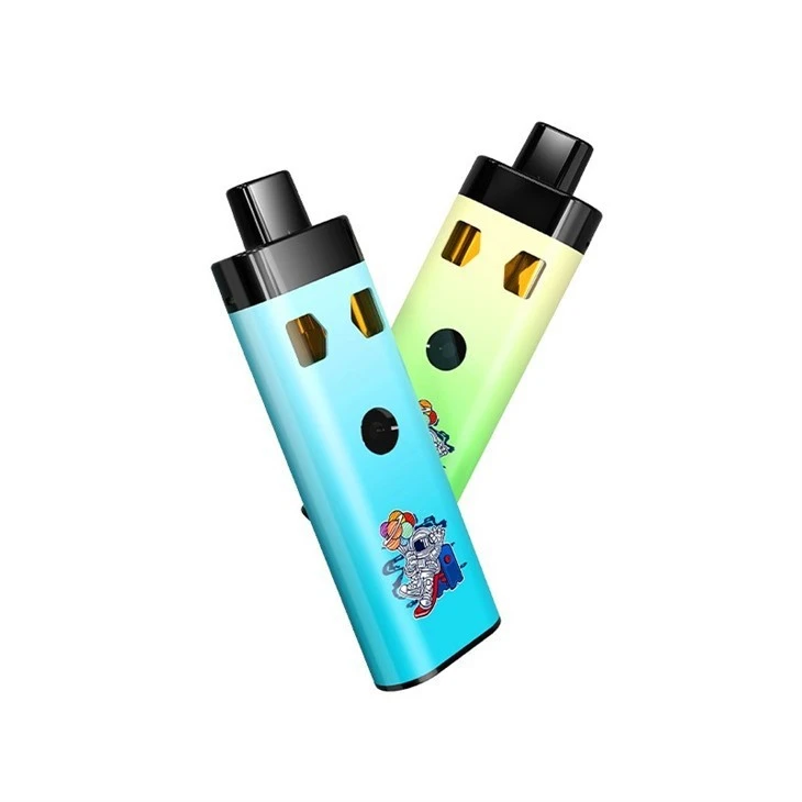 China Factor THC CBD Device Vape Dual Chamber Dual Flavors Vaping With Type-C Charger For 2ml Delta 8