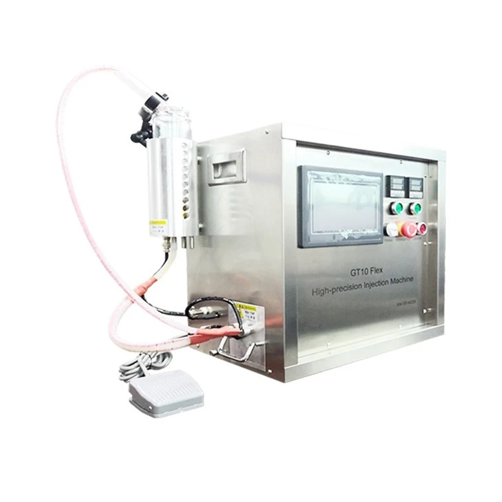 GT10 Flex Semi-automatic Liquid Weed Carts THC Oil Ccell Cartidge Ceramic Vape Filling Machine For Small Business