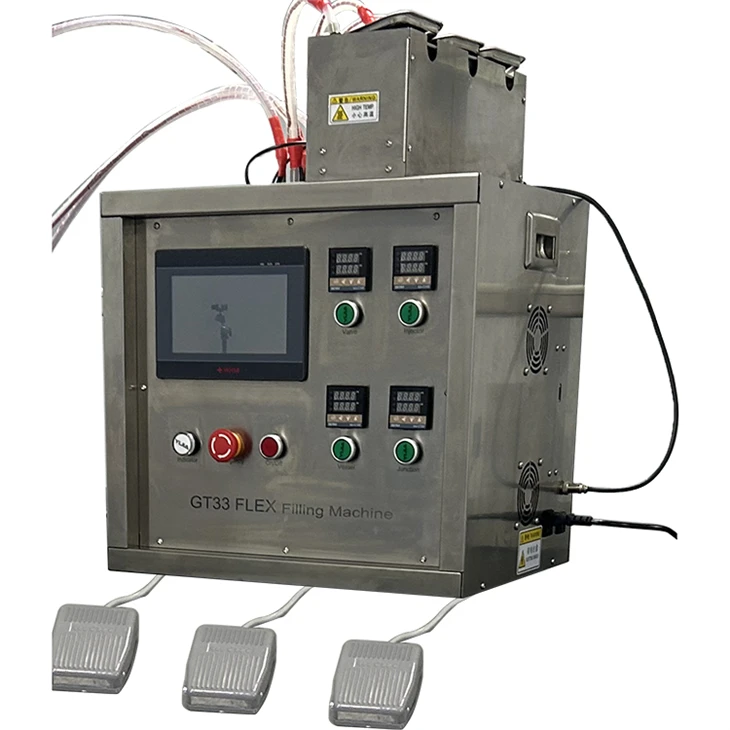 GT33 Automatic CBD/THC/HHC Disposable Vape Filling Machine USA Hot Selling 1ml-5ml Multi-flavor Disposable Carts Filler