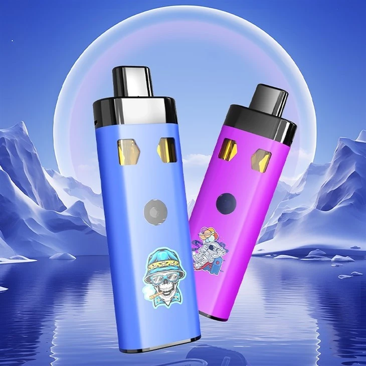 LA 2 Oil Cup Dual Flavor Disposable Vape Device For CBD/THC/HHC Oil
