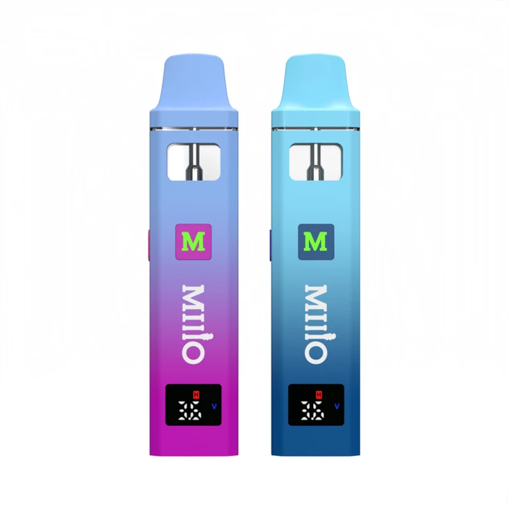 Norway's Most Popular Chinese Factory HHC Device 2025 New Original Factory Supply 2ml Dual Coil Rechargeable Disposable Pen For THC/Distillate