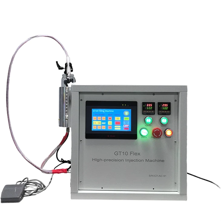 Semi-Automatic Carts Oil Filling Machine Accessory 0.5ml 1ml 2ml Disposable Vape Pen Thick Oil Liquid Filling Machine